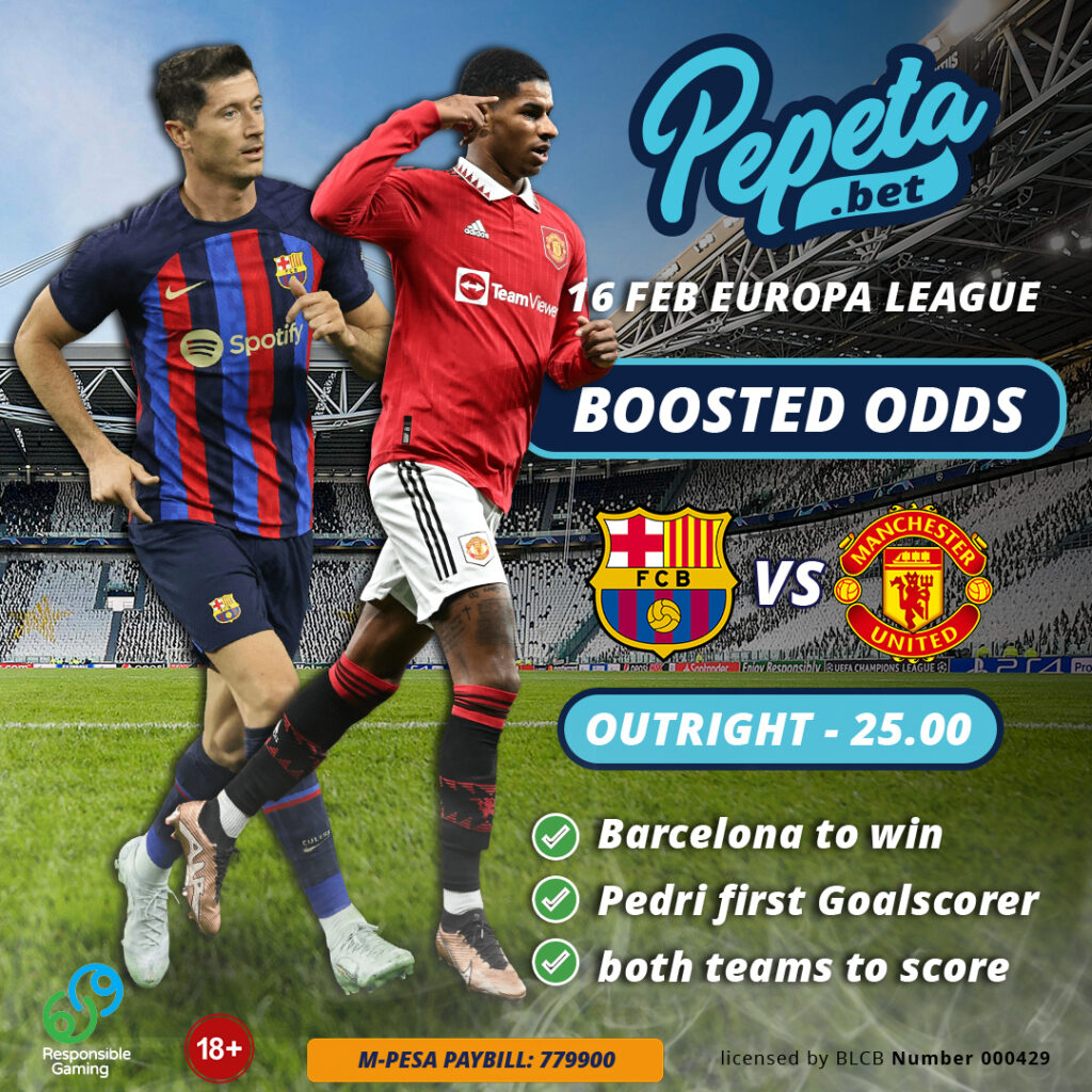 Sportsbook & Igaming Portfolio 16 feb boosted odds man barca