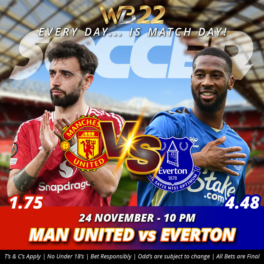 Sportsbook & Igaming Portfolio 24 nov united everton