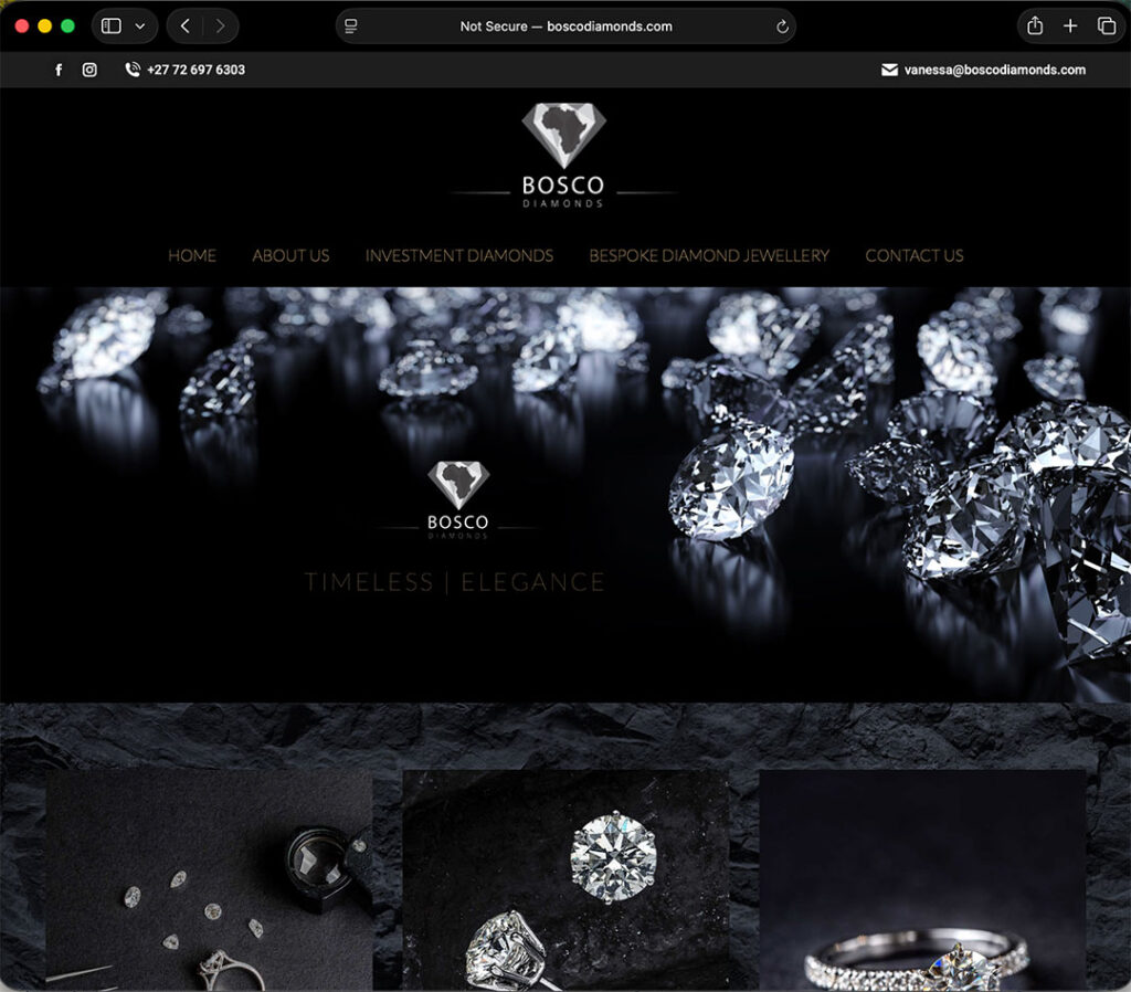 Home diamond website