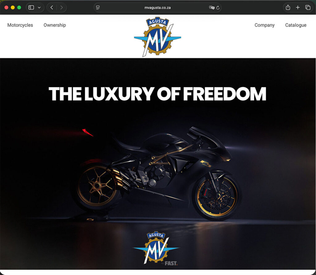 Home motorcycle website